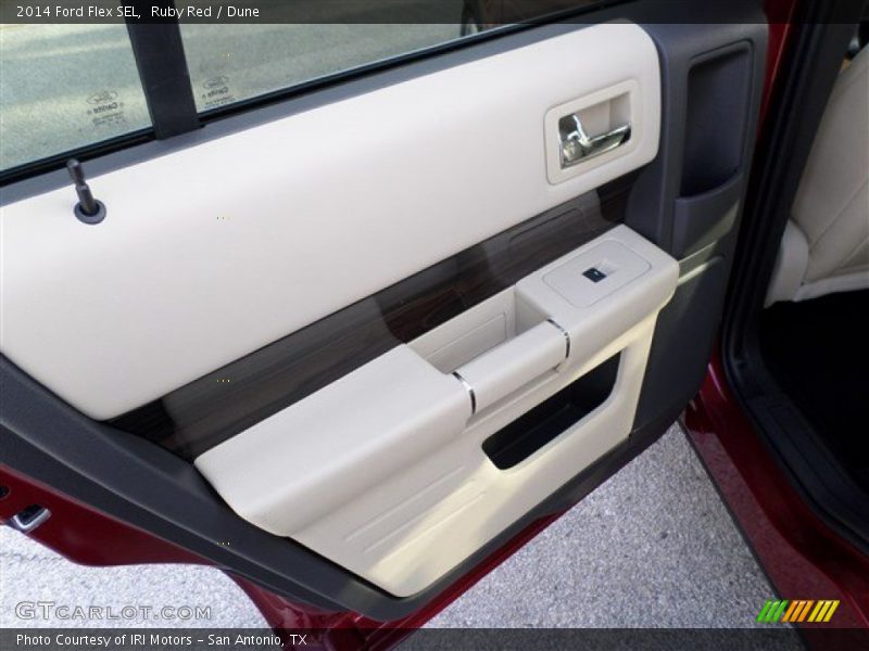 Ruby Red / Dune 2014 Ford Flex SEL