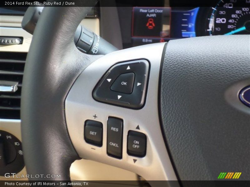 Ruby Red / Dune 2014 Ford Flex SEL