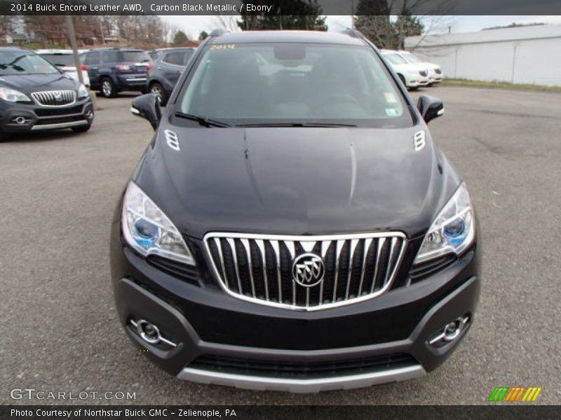 Carbon Black Metallic / Ebony 2014 Buick Encore Leather AWD