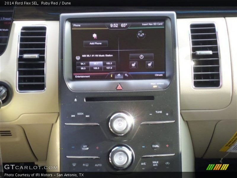 Ruby Red / Dune 2014 Ford Flex SEL