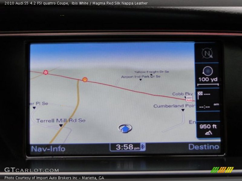 Navigation of 2010 S5 4.2 FSI quattro Coupe