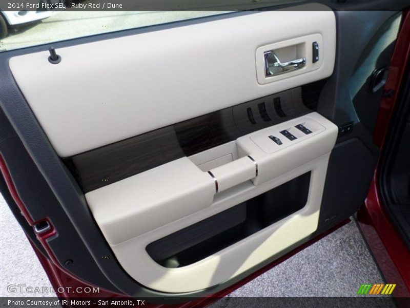 Ruby Red / Dune 2014 Ford Flex SEL