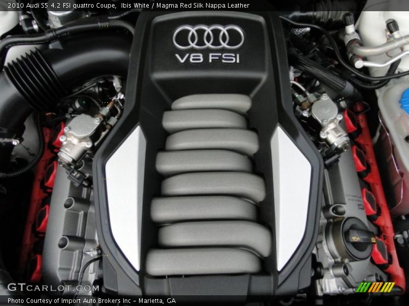  2010 S5 4.2 FSI quattro Coupe Engine - 4.2 Liter FSI DOHC 32-Valve VVT V8