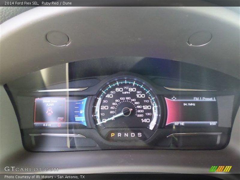 Ruby Red / Dune 2014 Ford Flex SEL