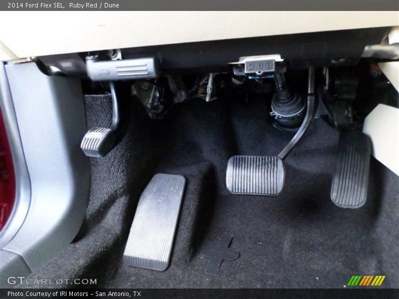 Ruby Red / Dune 2014 Ford Flex SEL