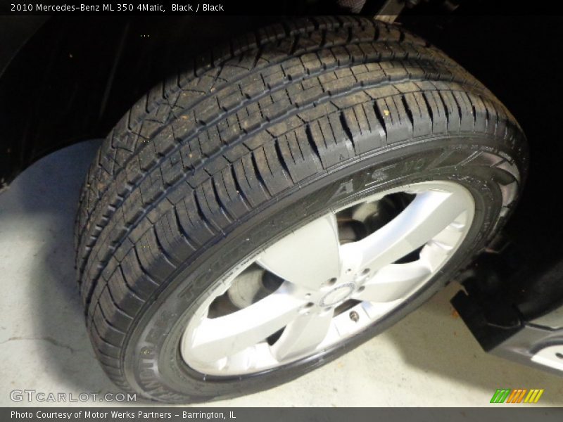 Black / Black 2010 Mercedes-Benz ML 350 4Matic