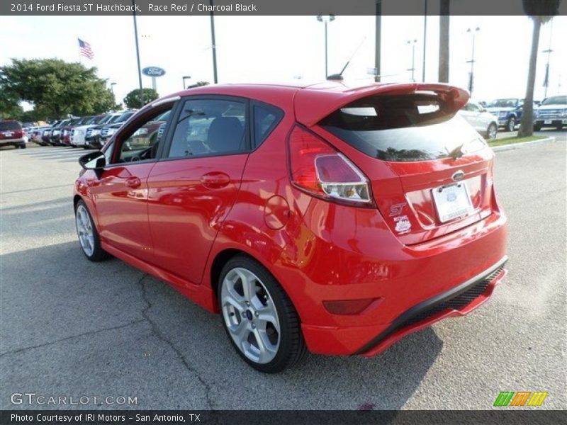 Race Red / Charcoal Black 2014 Ford Fiesta ST Hatchback