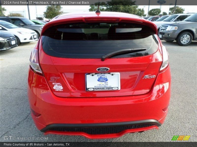 Race Red / Charcoal Black 2014 Ford Fiesta ST Hatchback