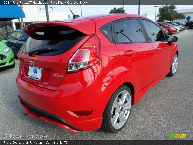 Race Red / Charcoal Black 2014 Ford Fiesta ST Hatchback