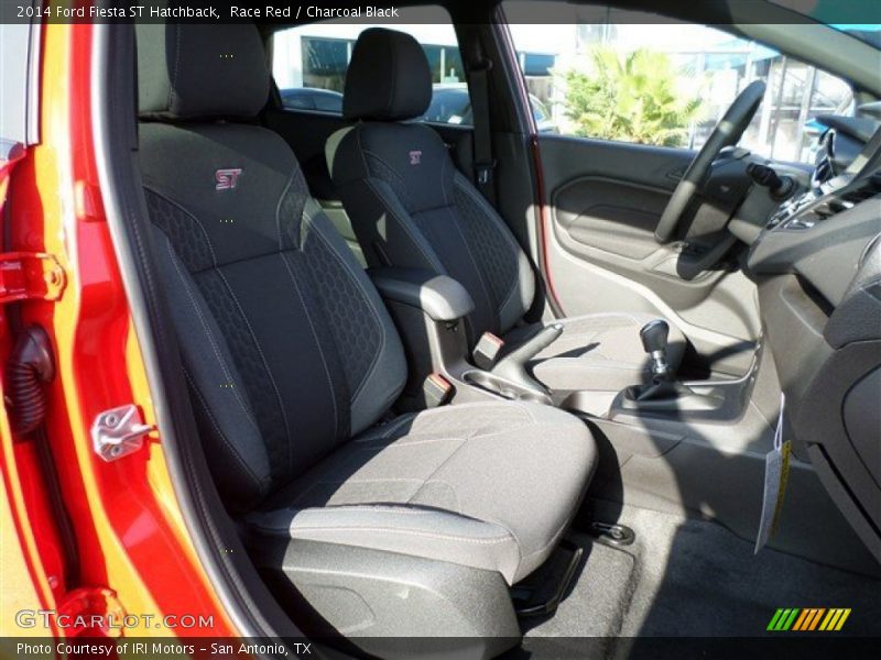 Race Red / Charcoal Black 2014 Ford Fiesta ST Hatchback