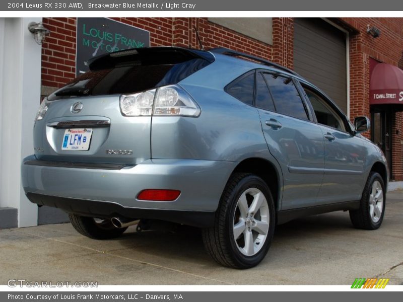 Breakwater Blue Metallic / Light Gray 2004 Lexus RX 330 AWD