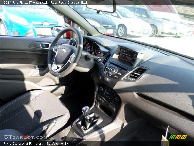 Race Red / Charcoal Black 2014 Ford Fiesta ST Hatchback