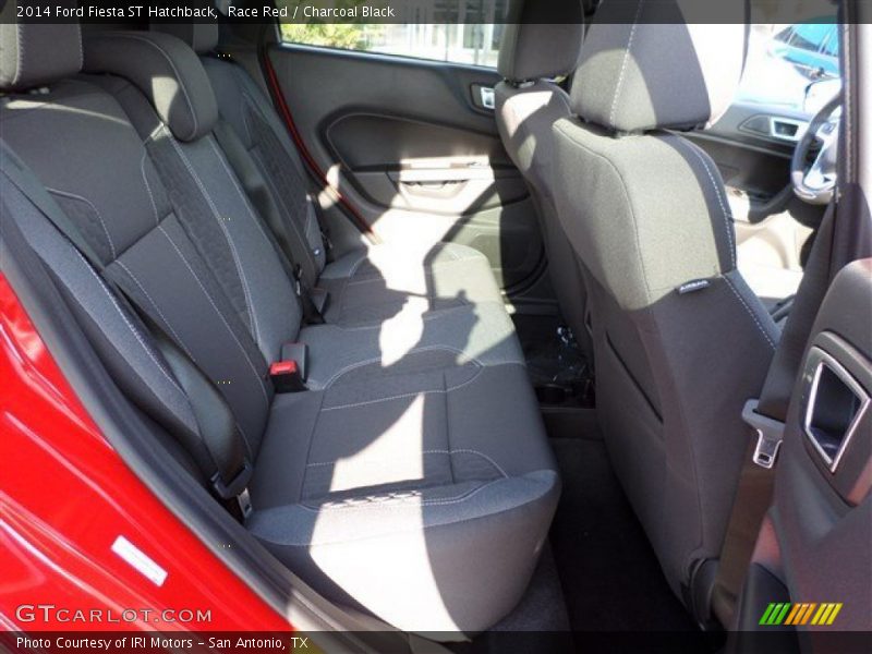 Race Red / Charcoal Black 2014 Ford Fiesta ST Hatchback