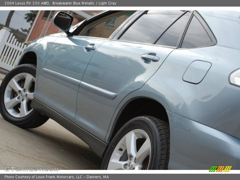Breakwater Blue Metallic / Light Gray 2004 Lexus RX 330 AWD