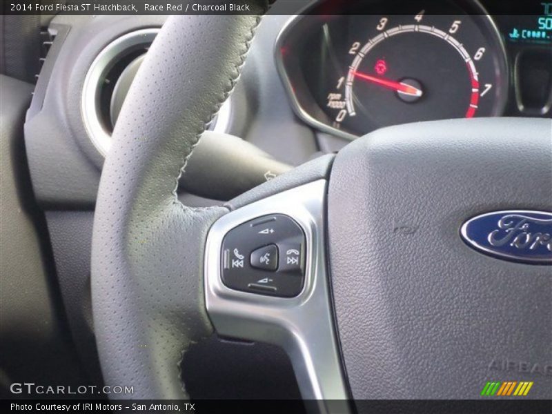 Race Red / Charcoal Black 2014 Ford Fiesta ST Hatchback