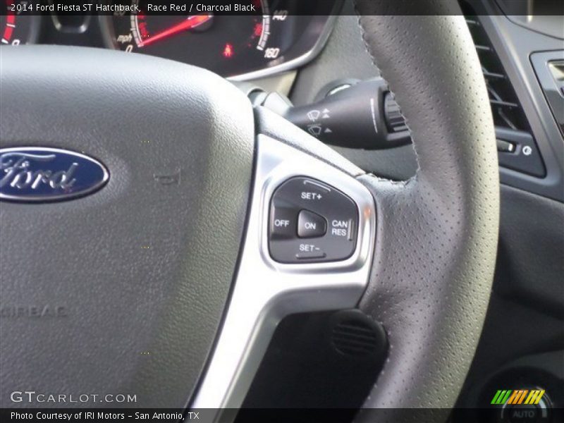 Race Red / Charcoal Black 2014 Ford Fiesta ST Hatchback