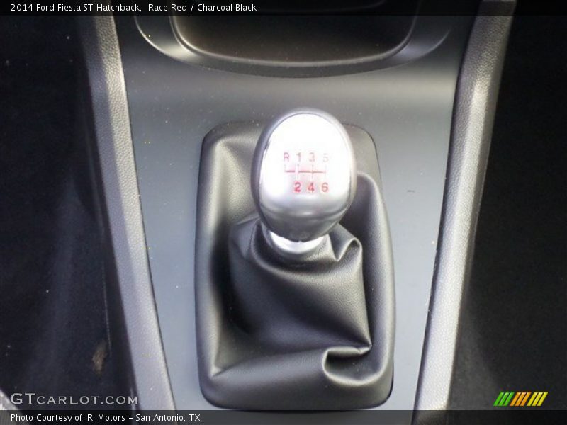 Race Red / Charcoal Black 2014 Ford Fiesta ST Hatchback