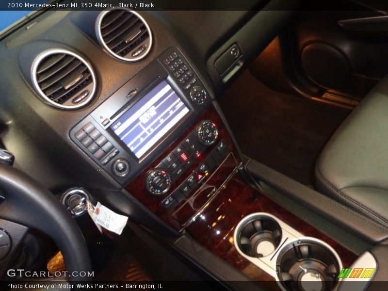 Black / Black 2010 Mercedes-Benz ML 350 4Matic