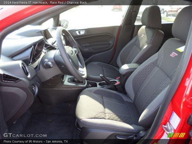 Front Seat of 2014 Fiesta ST Hatchback