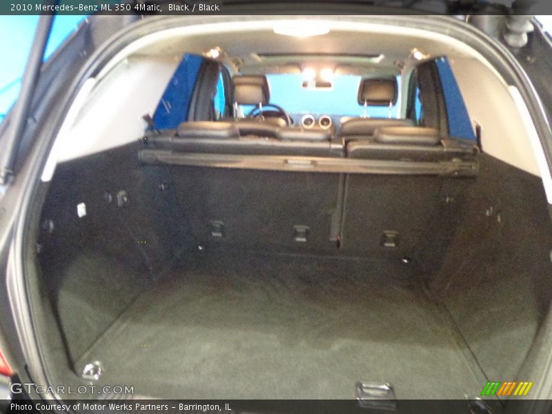 Black / Black 2010 Mercedes-Benz ML 350 4Matic