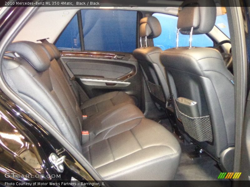 Black / Black 2010 Mercedes-Benz ML 350 4Matic