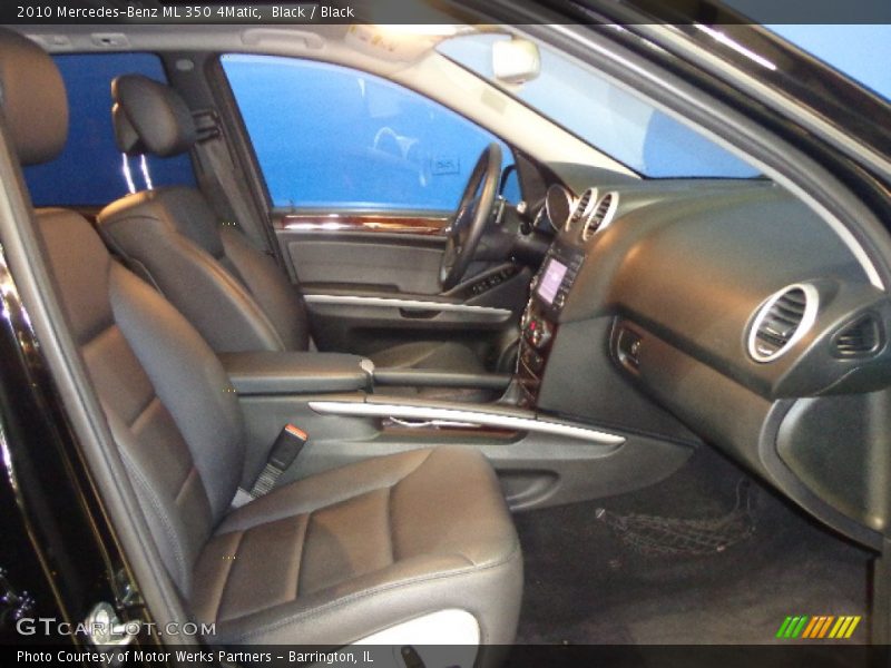 Black / Black 2010 Mercedes-Benz ML 350 4Matic
