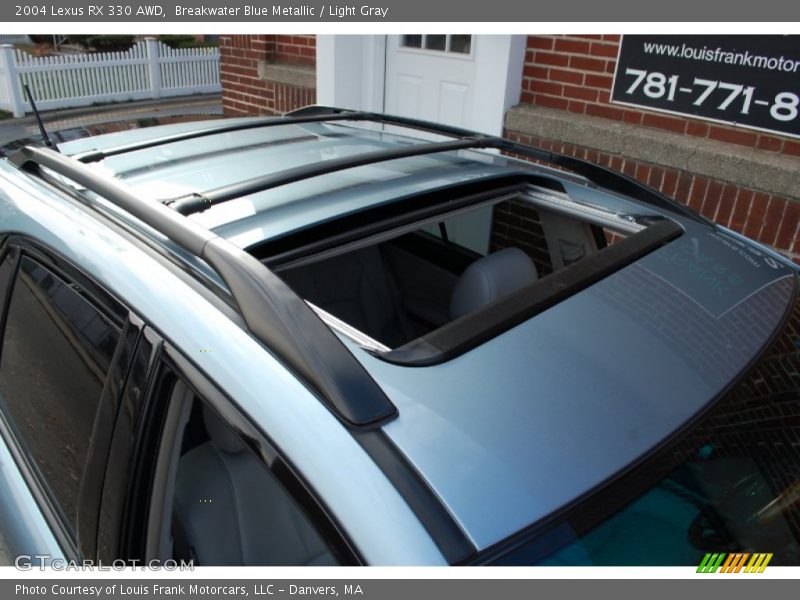 Breakwater Blue Metallic / Light Gray 2004 Lexus RX 330 AWD