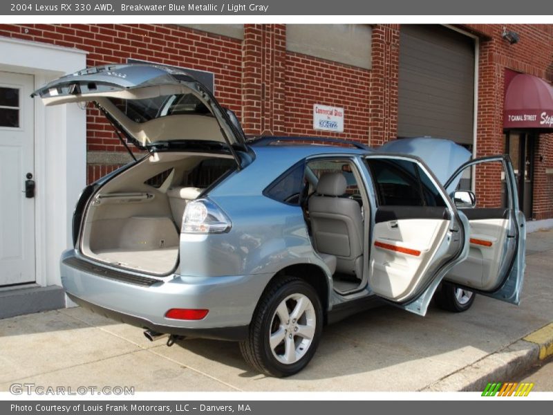 Breakwater Blue Metallic / Light Gray 2004 Lexus RX 330 AWD