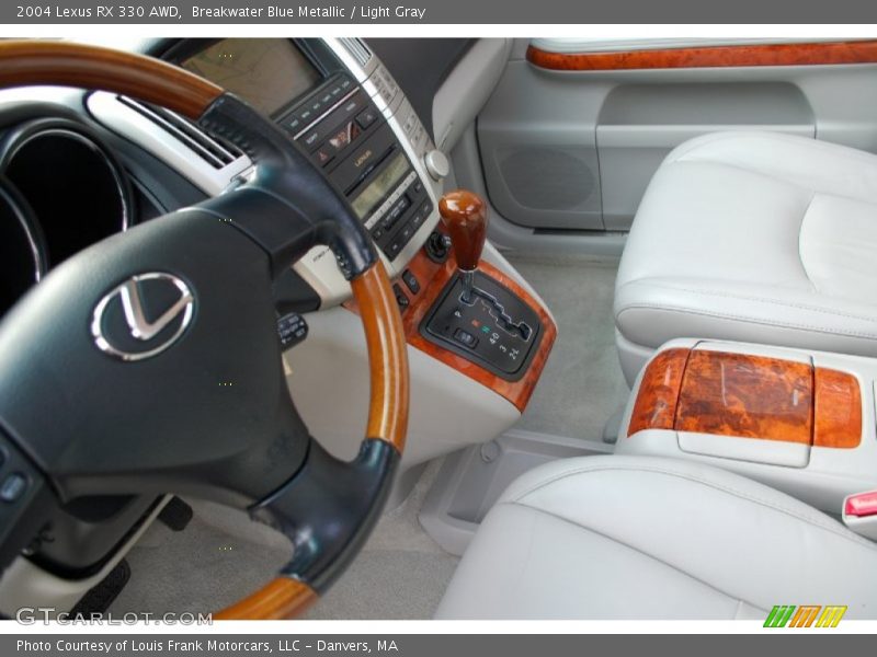 Breakwater Blue Metallic / Light Gray 2004 Lexus RX 330 AWD