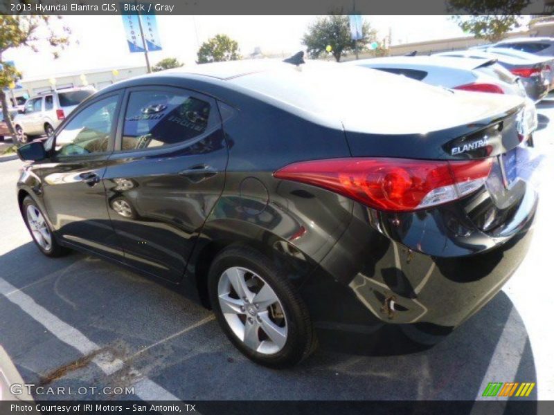 Black / Gray 2013 Hyundai Elantra GLS