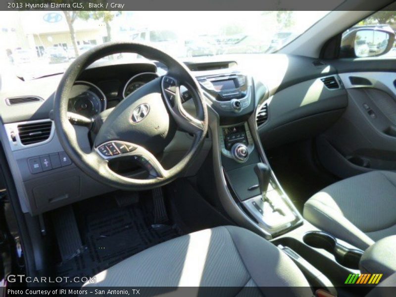 Black / Gray 2013 Hyundai Elantra GLS
