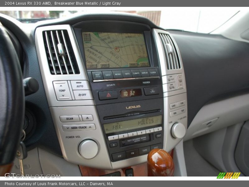 Breakwater Blue Metallic / Light Gray 2004 Lexus RX 330 AWD