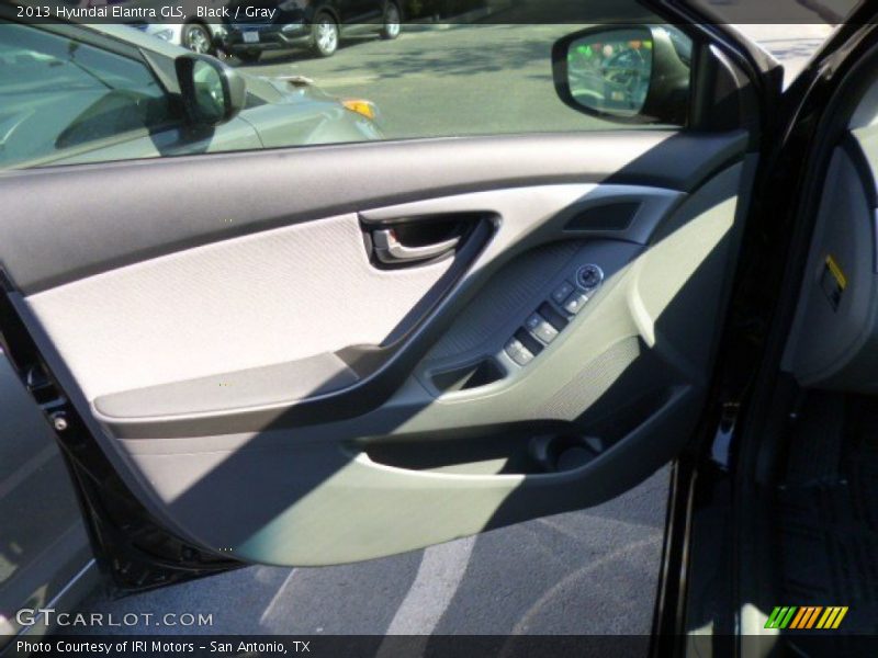 Black / Gray 2013 Hyundai Elantra GLS