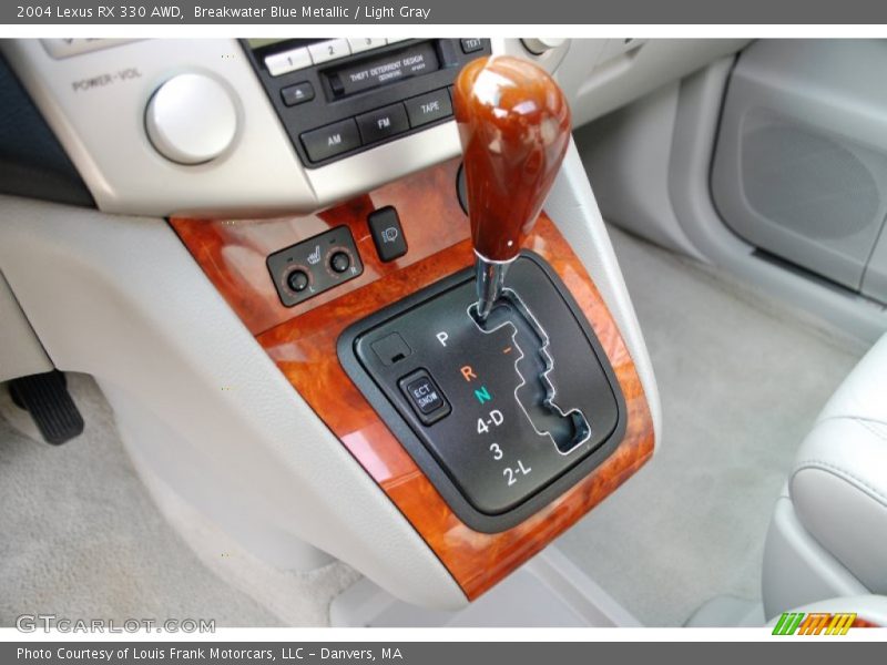 Breakwater Blue Metallic / Light Gray 2004 Lexus RX 330 AWD