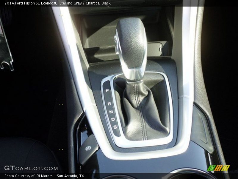 Sterling Gray / Charcoal Black 2014 Ford Fusion SE EcoBoost