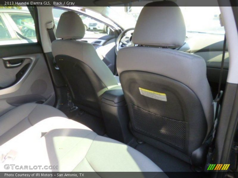 Black / Gray 2013 Hyundai Elantra GLS