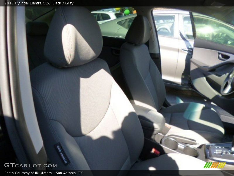 Black / Gray 2013 Hyundai Elantra GLS