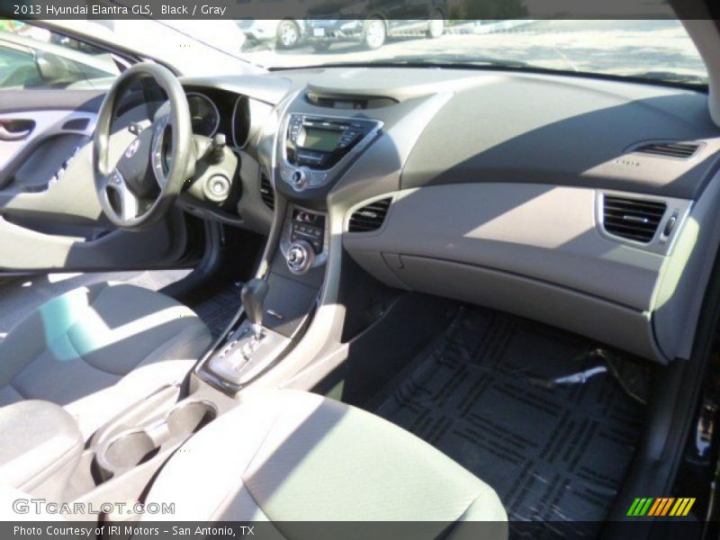 Black / Gray 2013 Hyundai Elantra GLS