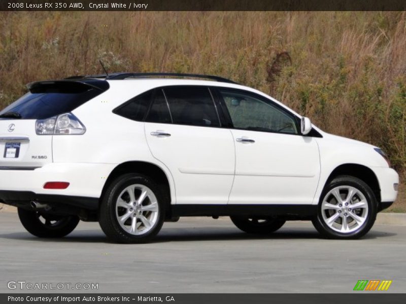 Crystal White / Ivory 2008 Lexus RX 350 AWD