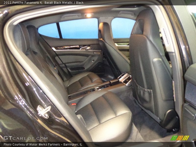 Basalt Black Metallic / Black 2011 Porsche Panamera 4