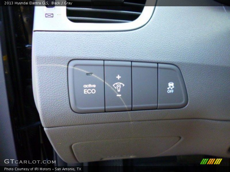 Black / Gray 2013 Hyundai Elantra GLS