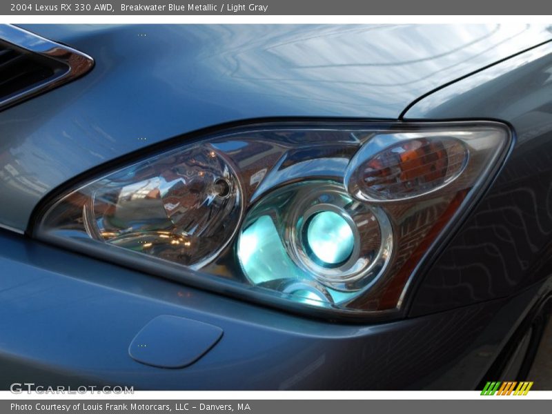 Breakwater Blue Metallic / Light Gray 2004 Lexus RX 330 AWD
