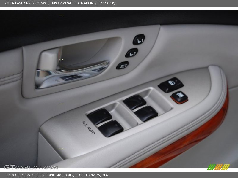 Breakwater Blue Metallic / Light Gray 2004 Lexus RX 330 AWD