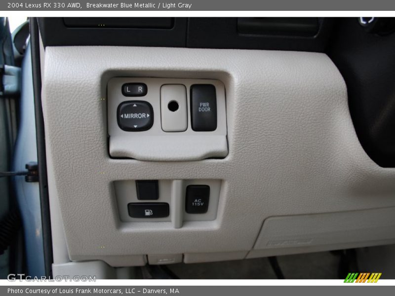 Breakwater Blue Metallic / Light Gray 2004 Lexus RX 330 AWD