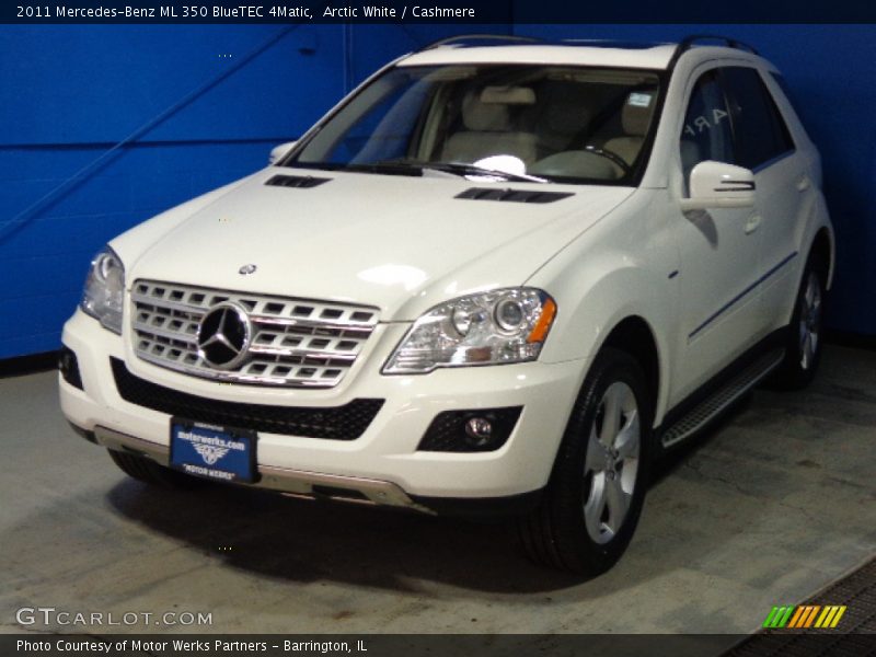 Arctic White / Cashmere 2011 Mercedes-Benz ML 350 BlueTEC 4Matic