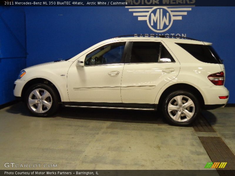 Arctic White / Cashmere 2011 Mercedes-Benz ML 350 BlueTEC 4Matic