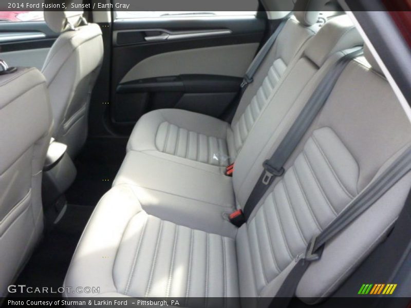 Sunset / Earth Gray 2014 Ford Fusion S