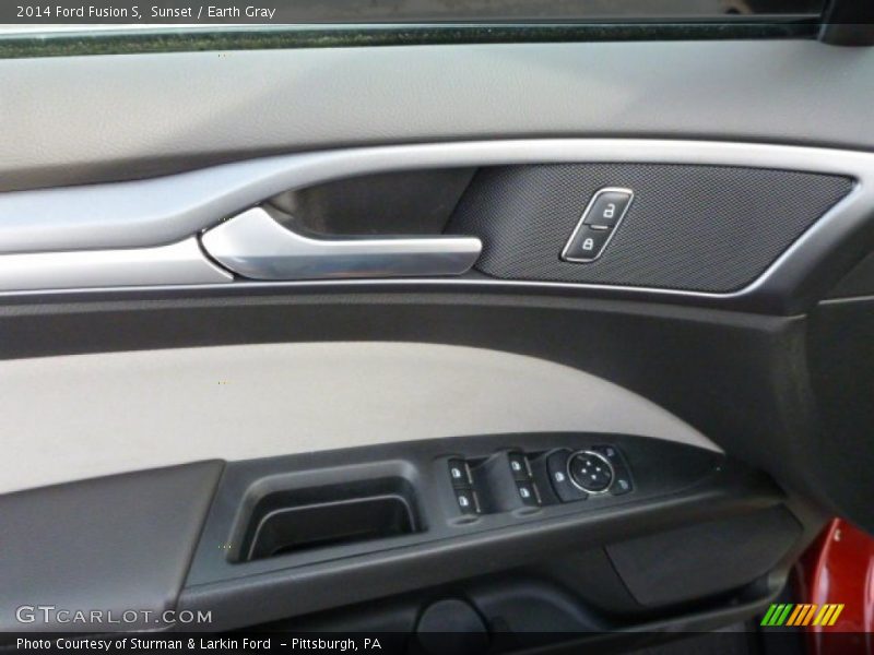 Sunset / Earth Gray 2014 Ford Fusion S