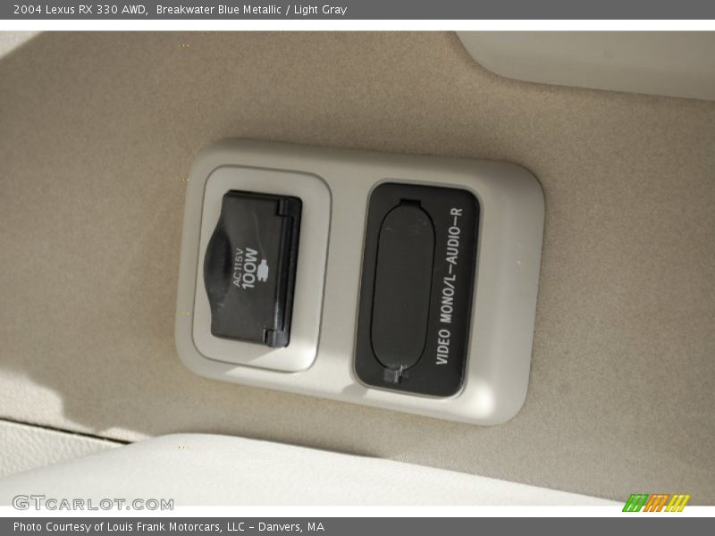 Breakwater Blue Metallic / Light Gray 2004 Lexus RX 330 AWD