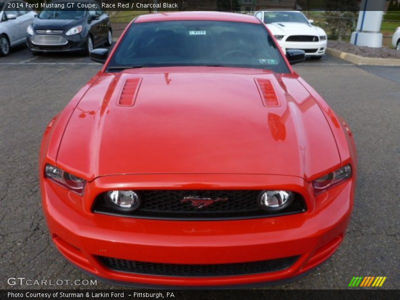 Race Red / Charcoal Black 2014 Ford Mustang GT Coupe